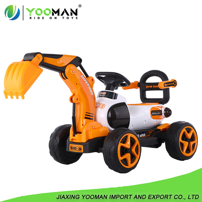 YHO7332 Children Electric Excavator and Tractor