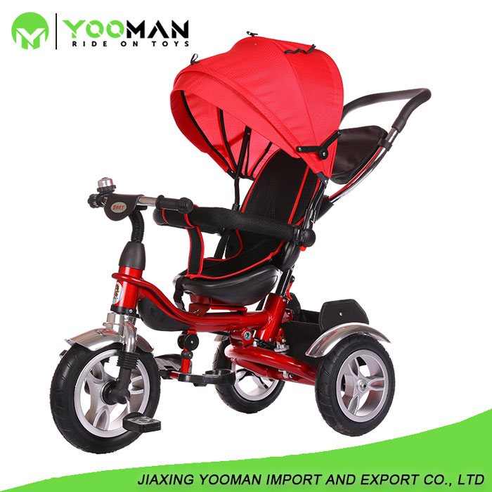 YJW8761 4 in 1 Child Tricycle