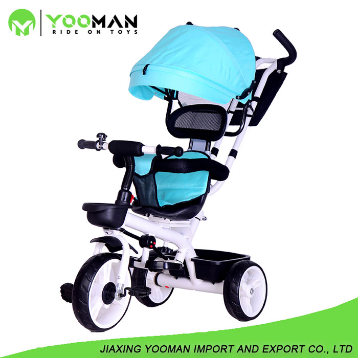 YJW6349B 4 in 1 Child Tricycle