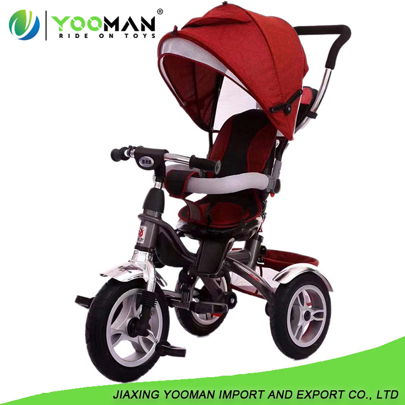 YEK1987 4 in 1 Child Tricycle