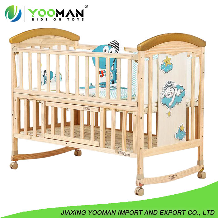 YAT3261 Baby Wooden Bed