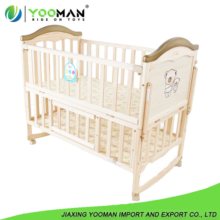 YAT9735 Baby Wooden Bed